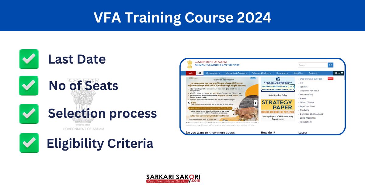 vfa training Course 2024